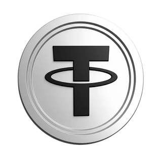 Beginner trading guide featuring a graphic of the Tether USDT stablecoin